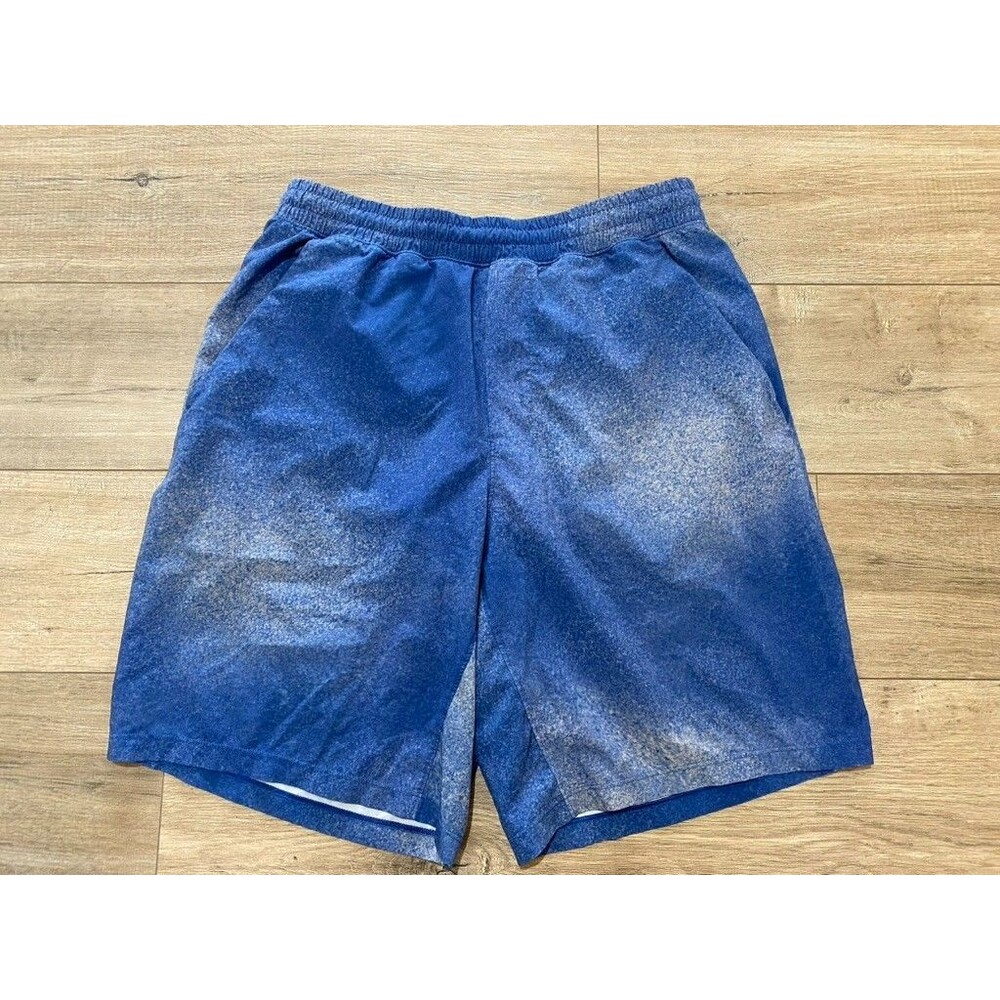 Lululemon Pace Breaker Short Lined Mens M 9" Ocean Break Workout